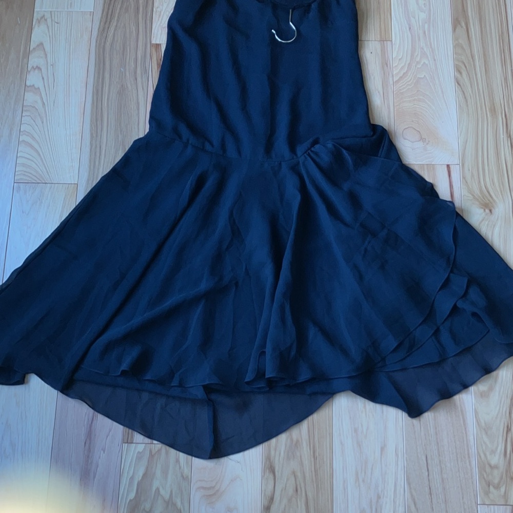 B Altman Noel Sophisticates Vintage Black Dress Sheer ILGWU - Picture 3 of 9